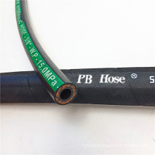 Nitrile rubber 2 ply fiber braided Hydraulic Hose SAE 100R3
